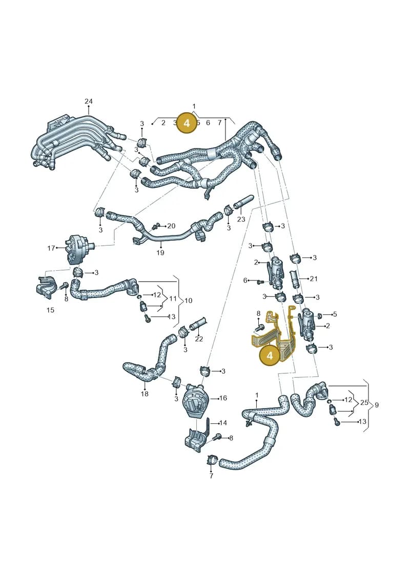 1ED121068A — SEAT CUPRA Tavascan (2023-) diagram 10a121240, position 4