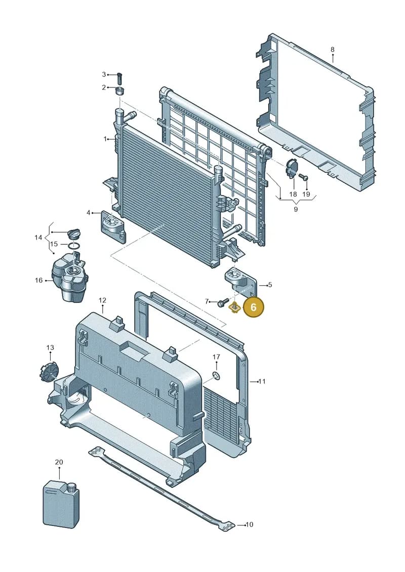 1ED121095 — SEAT CUPRA Tavascan (2023-) diagram 10a122100, position 6