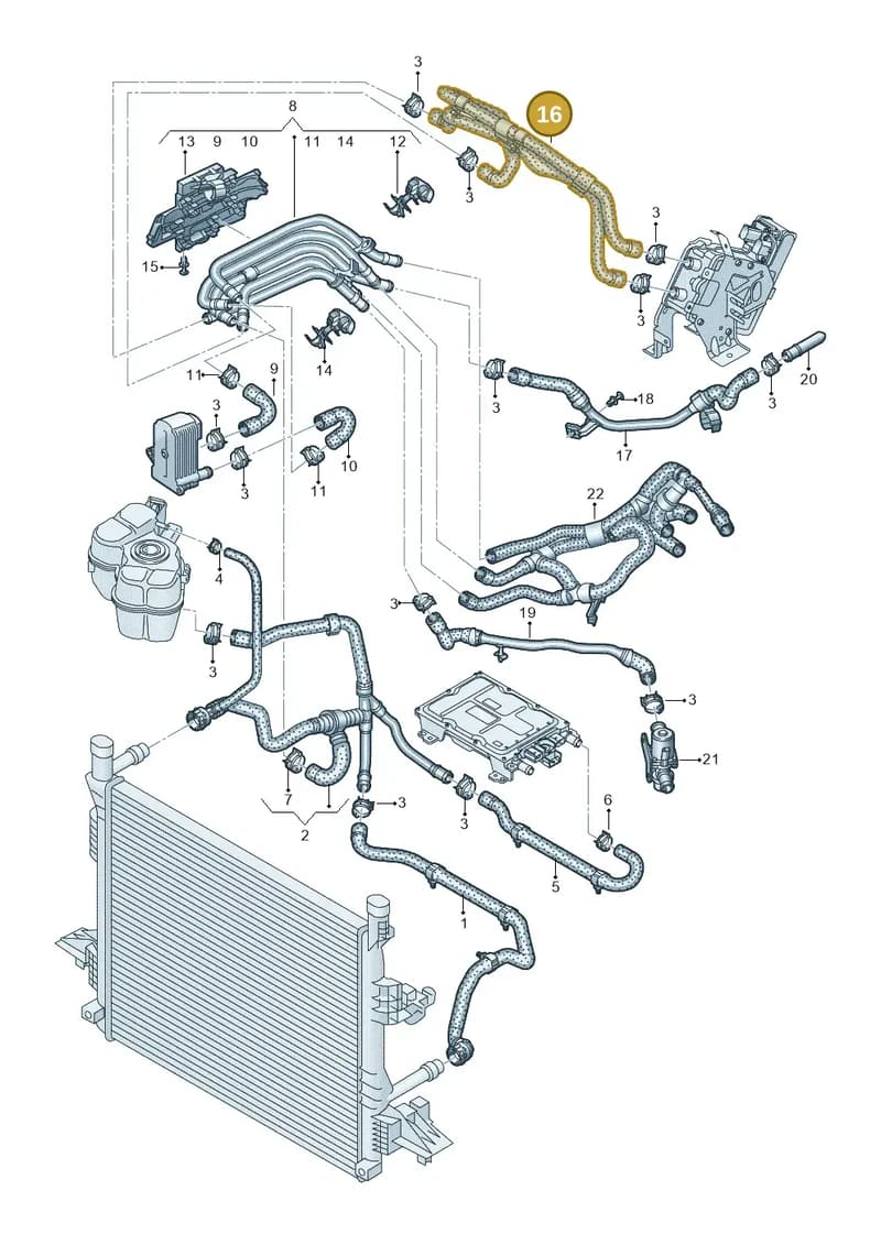 1ED121157 — SEAT CUPRA Tavascan (2023-) diagram 10a121230, position 16