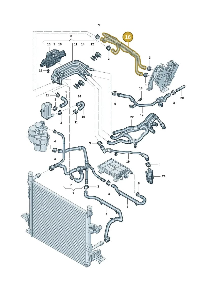 1ED121157A — SEAT CUPRA Tavascan (2023-) diagram 12d121130, position 16