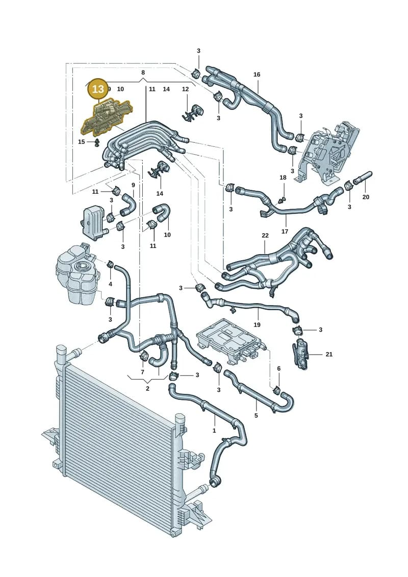 1ED121224C — SEAT CUPRA Tavascan (2023-) diagram 12d121130, position 13