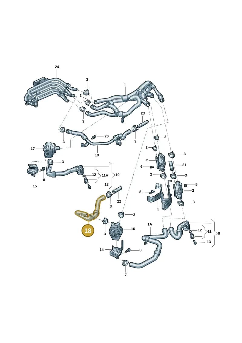 1ED121449C — SEAT CUPRA Tavascan (2023-) diagram 11d121140, position 18