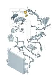 1ED121613D Volkswagen Bracket