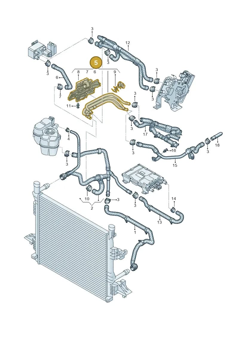 1ED122050M — SEAT CUPRA Tavascan (2023-) diagram 10a121200, position 5