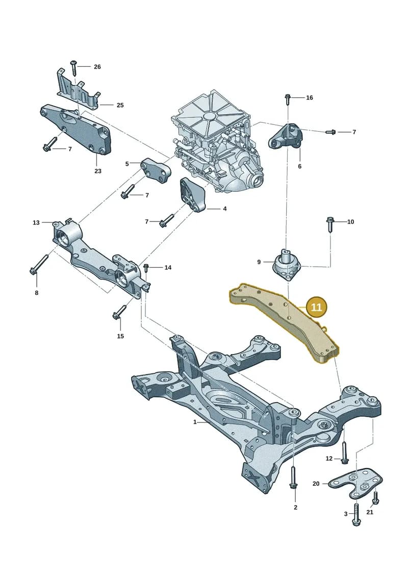 1ED199173A — SEAT CUPRA Tavascan (2023-) diagram 89a199200, position 11