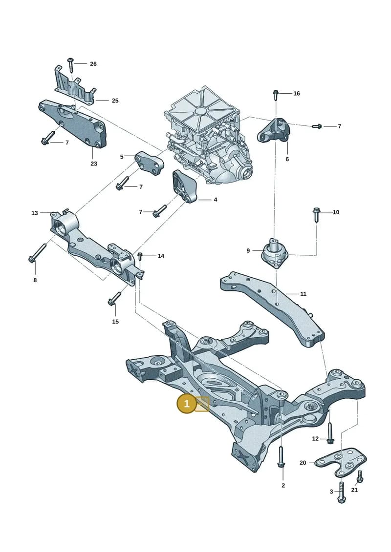 1ED199315F — SEAT CUPRA Tavascan (2023-) diagram 89a199200, position 1
