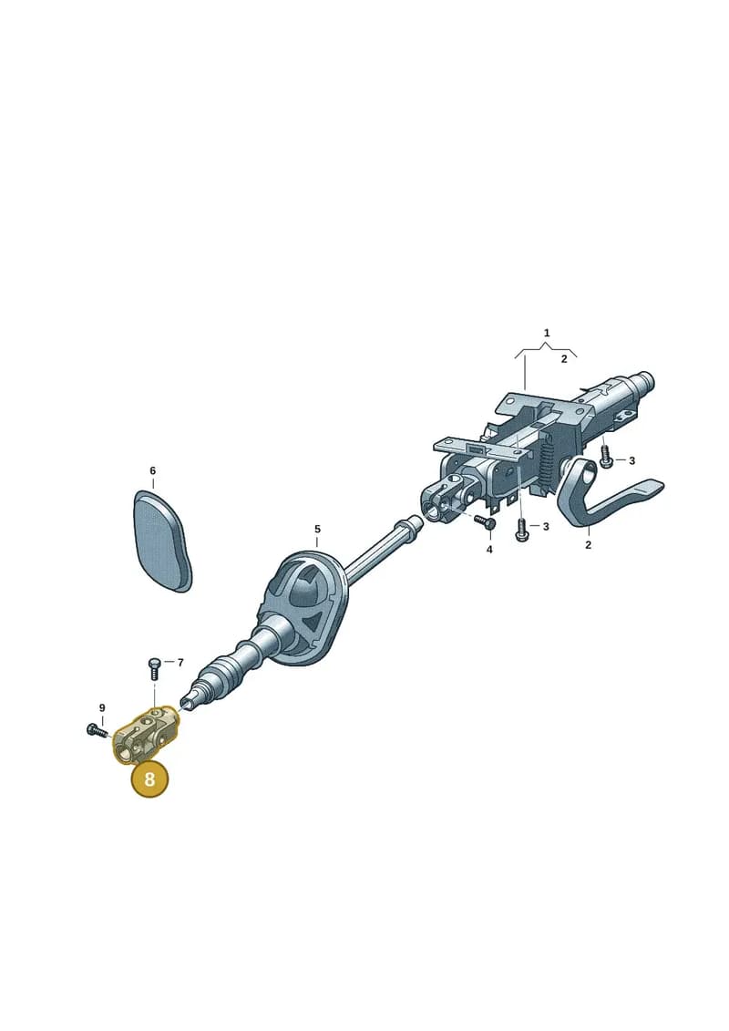 1ED419755B — SEAT CUPRA Tavascan (2023-) diagram 10a419050, position 8