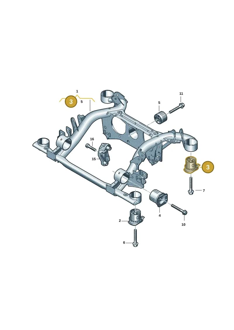 1ED505145D — SEAT CUPRA Tavascan (2023-) diagram 10a505000, position 3