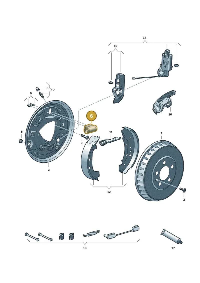 1ED611053E — SEAT CUPRA Tavascan (2023-) diagram 14b609000, position 6