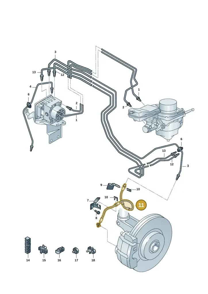 1ED611701C — SEAT CUPRA Tavascan (2023-) diagram 15a611020, position 11