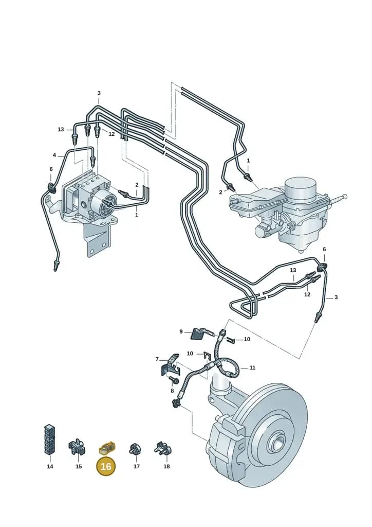 1ED611797 — SEAT CUPRA Tavascan (2023-) diagram 15a611020, position 16