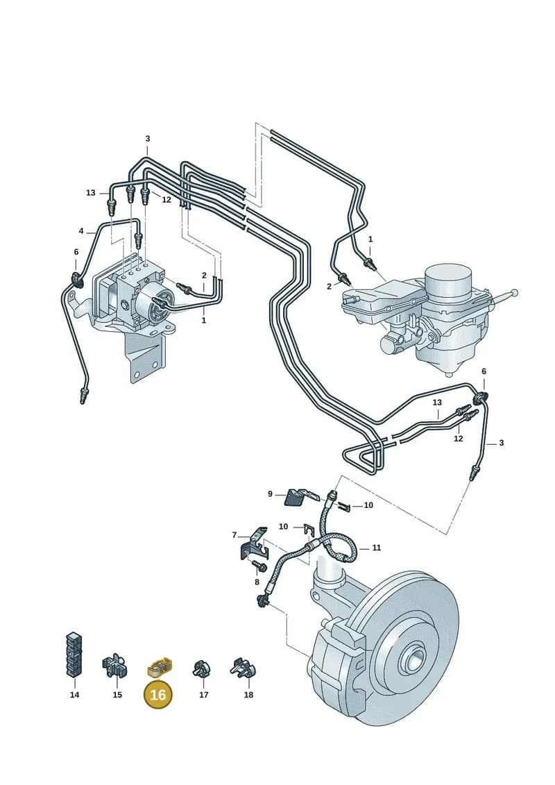 1ED611797 — SEAT CUPRA Tavascan (2023-) diagram 15a611020, position 16