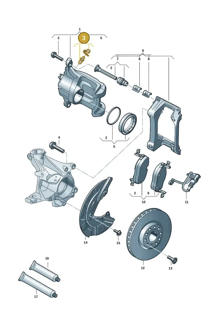 1ED615273 — SEAT CUPRA Tavascan (2023-) diagram 10a615010, position 3
