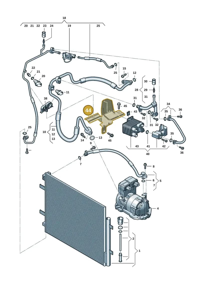 1ED816087 — SEAT CUPRA Tavascan (2023-) diagram 10a260400, position 44