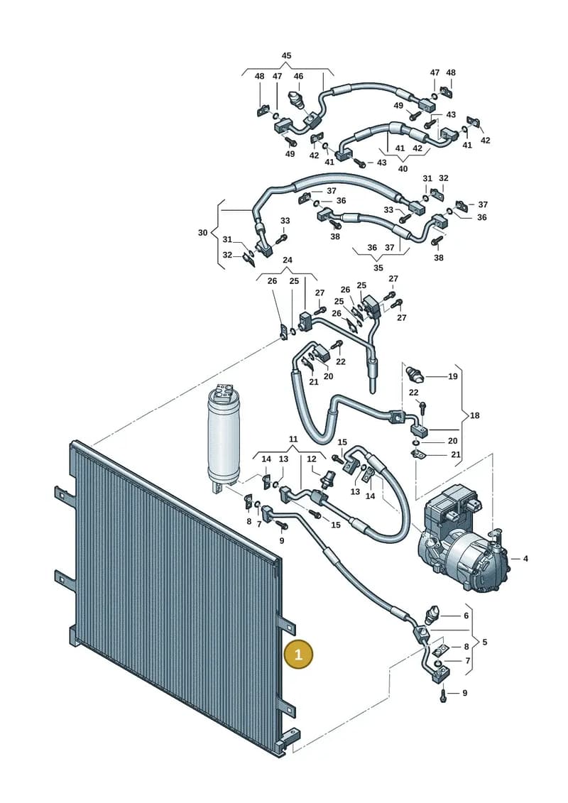 1ED816515A — SEAT CUPRA Tavascan (2023-) diagram 10a260500, position 1
