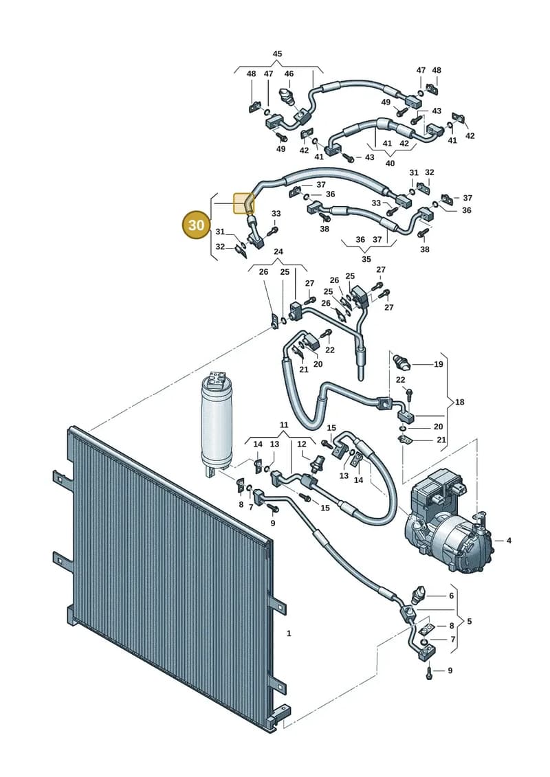 1ED816524B — SEAT CUPRA Tavascan (2023-) diagram 10a260500, position 30
