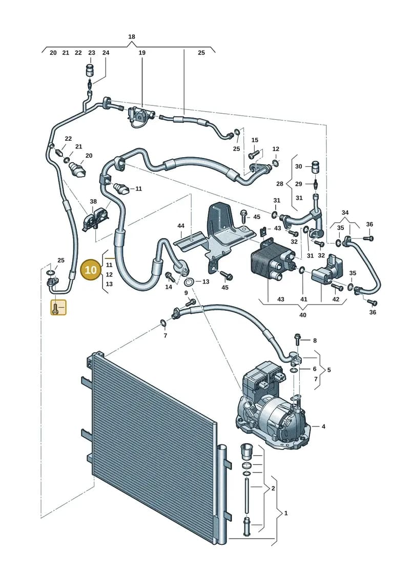 1ED816743F — SEAT CUPRA Tavascan (2023-) diagram 10a260400, position 10