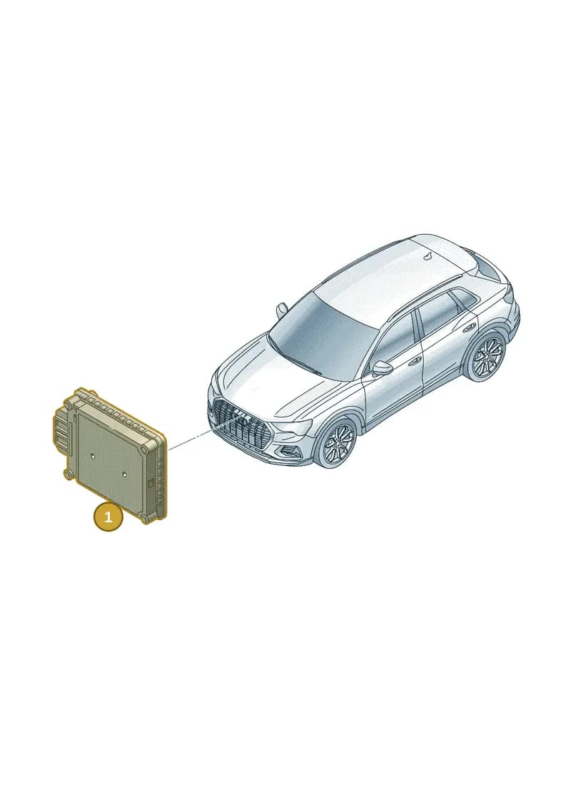 1ED907550B — Audi Q4 Sportback (2022-) diagram 597907005, position 1