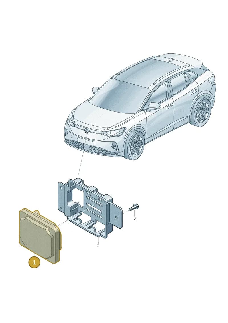 1ED907550B — SEAT CUPRA Tavascan (2023-) diagram 11a907005, position 1