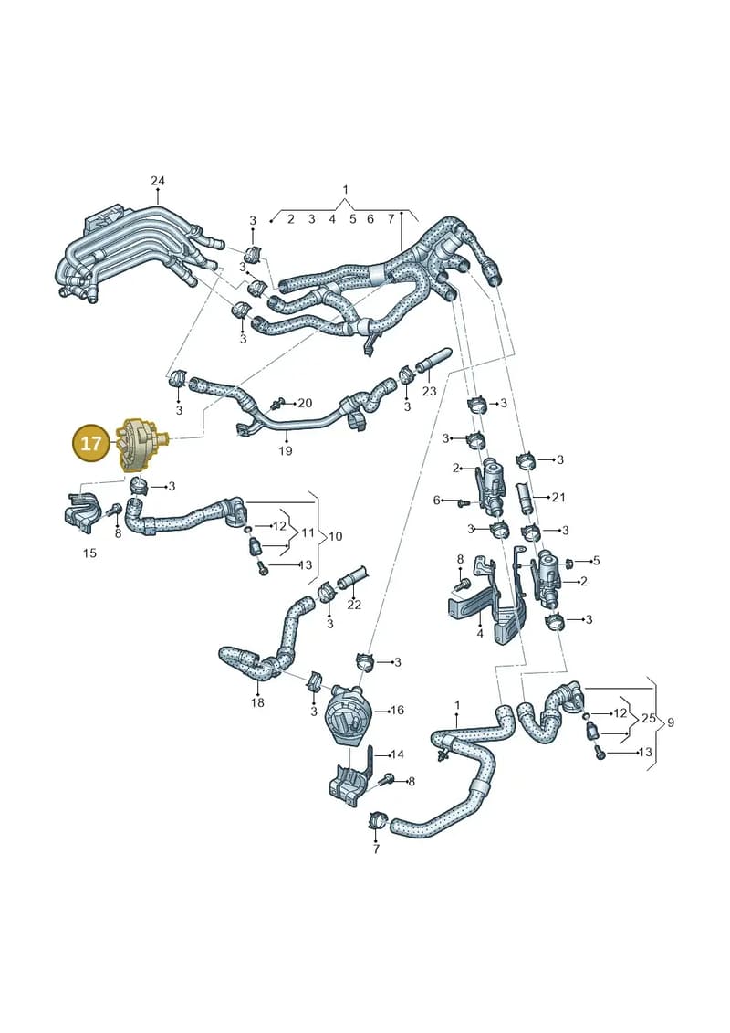 1ED965567H — SEAT CUPRA Tavascan (2023-) diagram 10a121240, position 17