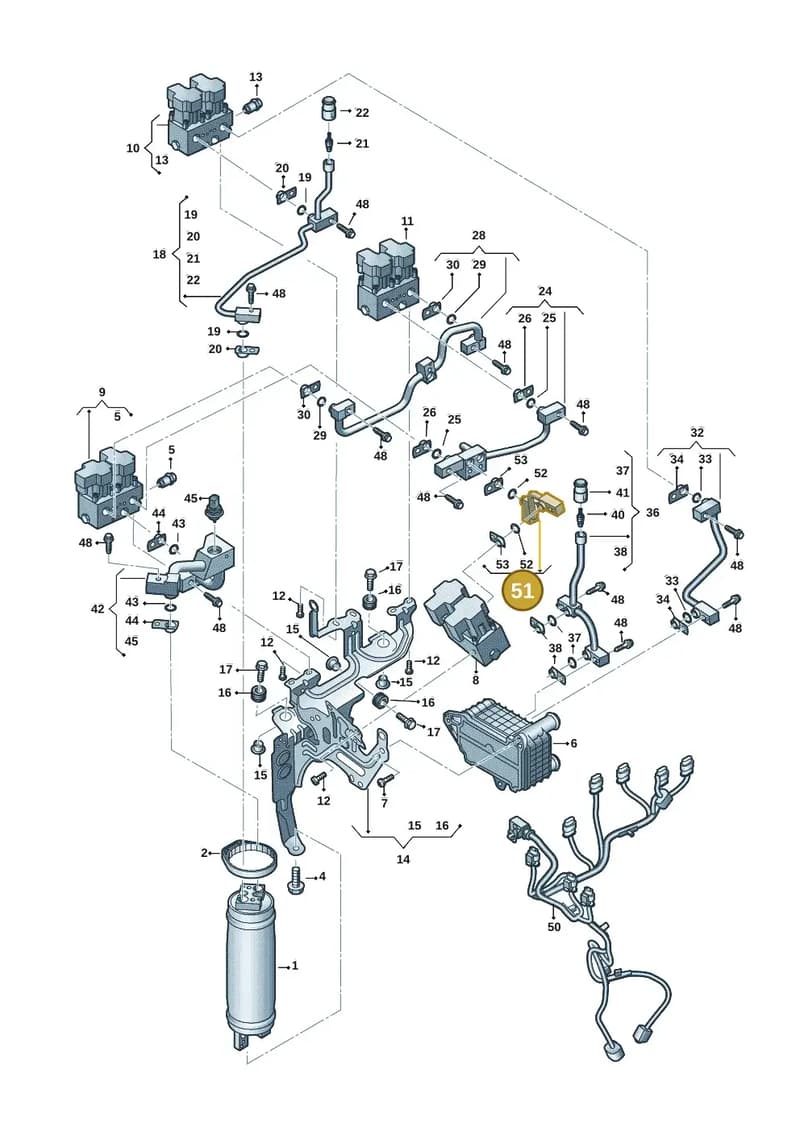 1EE816527 — Volkswagen ID.7 (2023-2025) diagram 89a260755, position 51