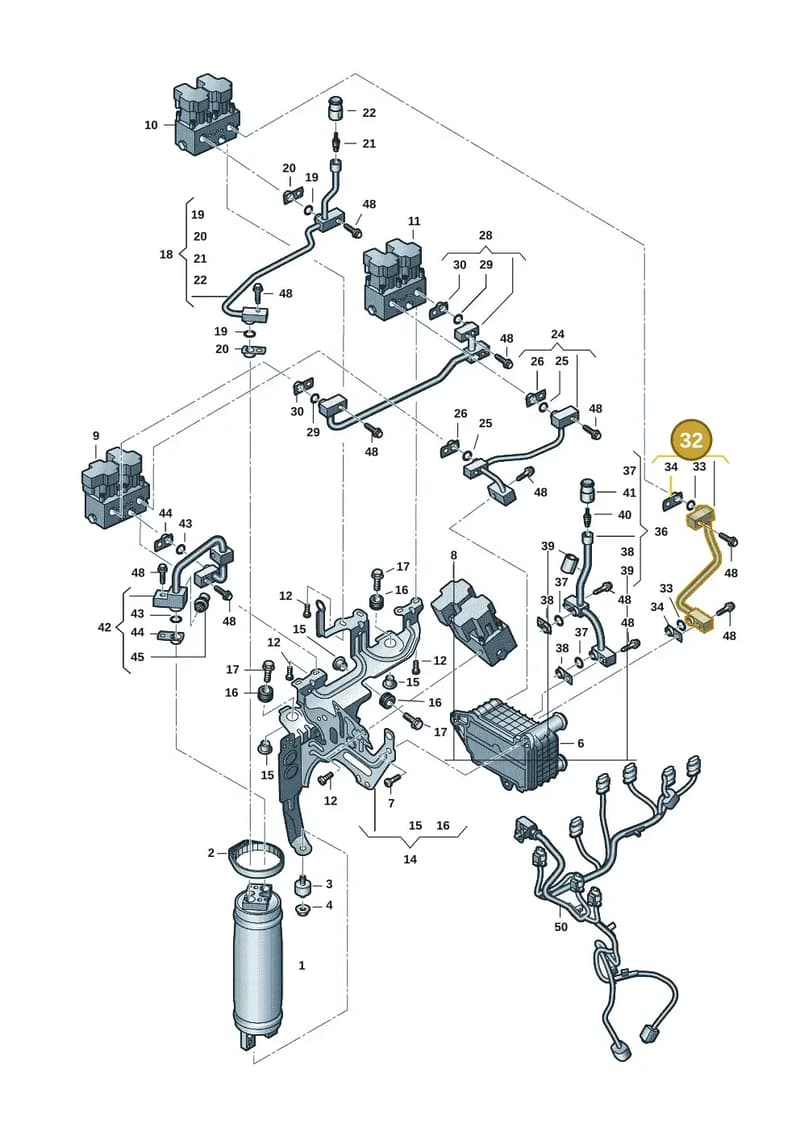 1EE816542 — Volkswagen ID.UNYX (2024-) diagram 10a260600, position 32