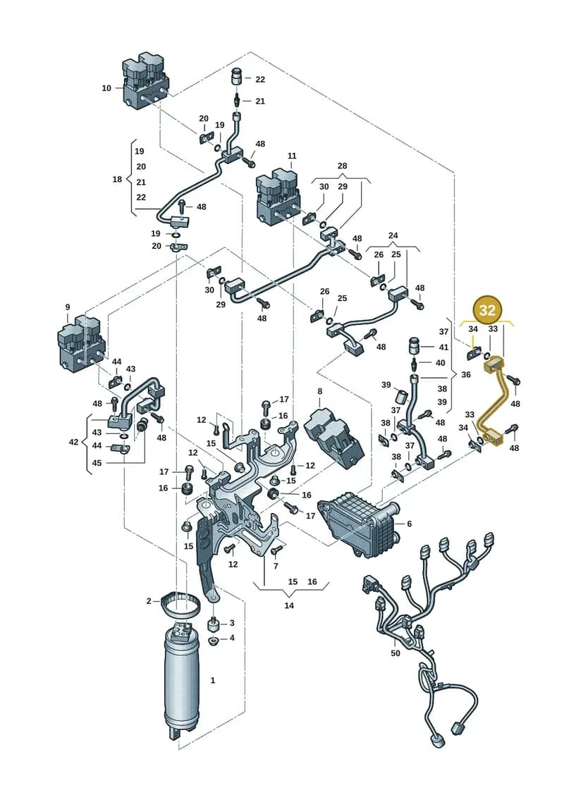 1EE816542 — SEAT CUPRA Tavascan (2023-) diagram 10a260600, position 32