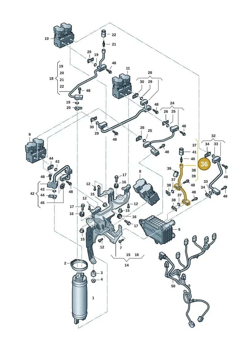 1EE816543 — SEAT CUPRA Tavascan (2023-) diagram 10a260600, position 36