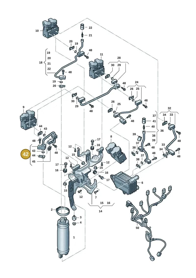 1EE816544 — SEAT CUPRA Tavascan (2023-) diagram 10a260600, position 42