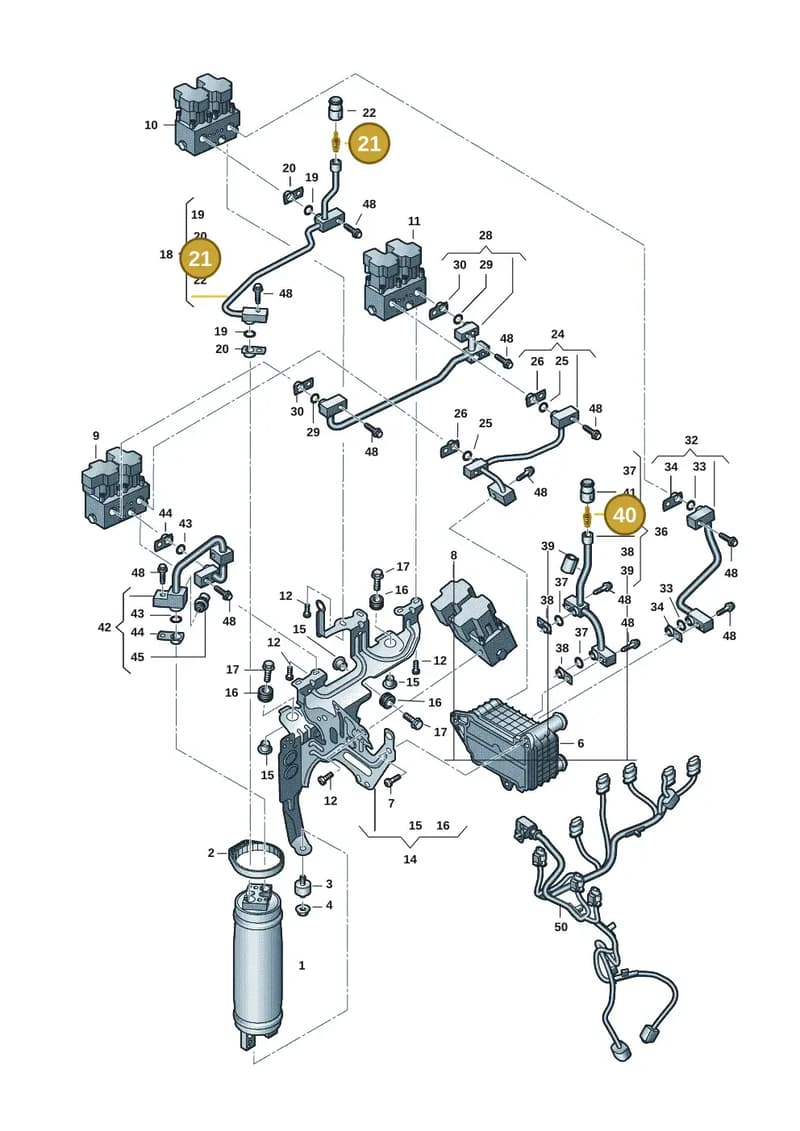 1EE816561 — Volkswagen ID.UNYX (2024-) diagram 10a260600, position 21+40