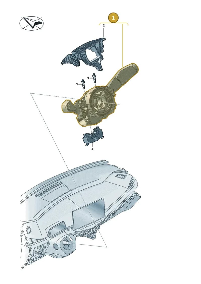 1EE953507GASS — SEAT CUPRA Tavascan (2023-) diagram 20h953500, position 1