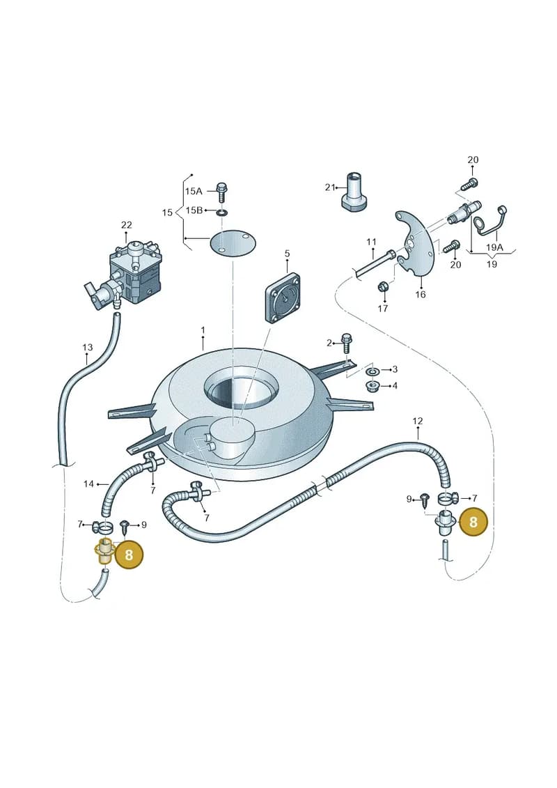 1J0201254A — SEAT Altea XL Reference (2010-2013) diagram 649201080, position 8