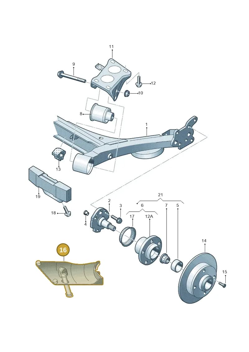 1J0511533B — SEAT Toledo (2015-2019) diagram 194500200, position 16