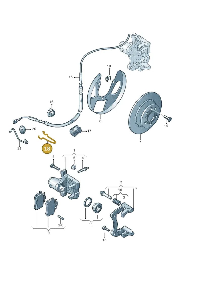 1J0609745H — SEAT TOLEDO/LEON/LEON-4 (2001-2006) diagram 194615600, position 18