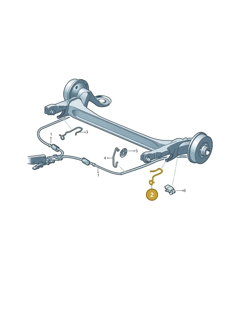 1J0609745H — Skoda Rapid (2012-2022) diagram 723609500, position 2