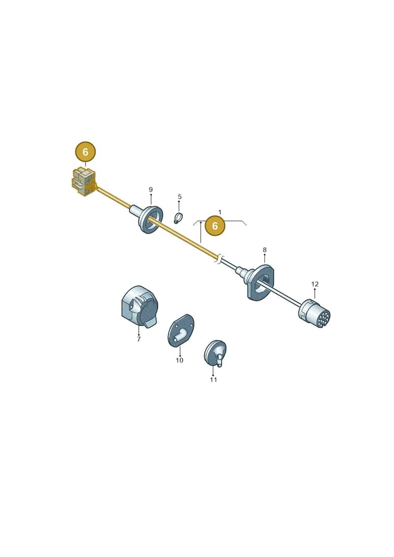 1J0937713D — Volkswagen Touareg                08> (2007-) diagram 274972880, position 6