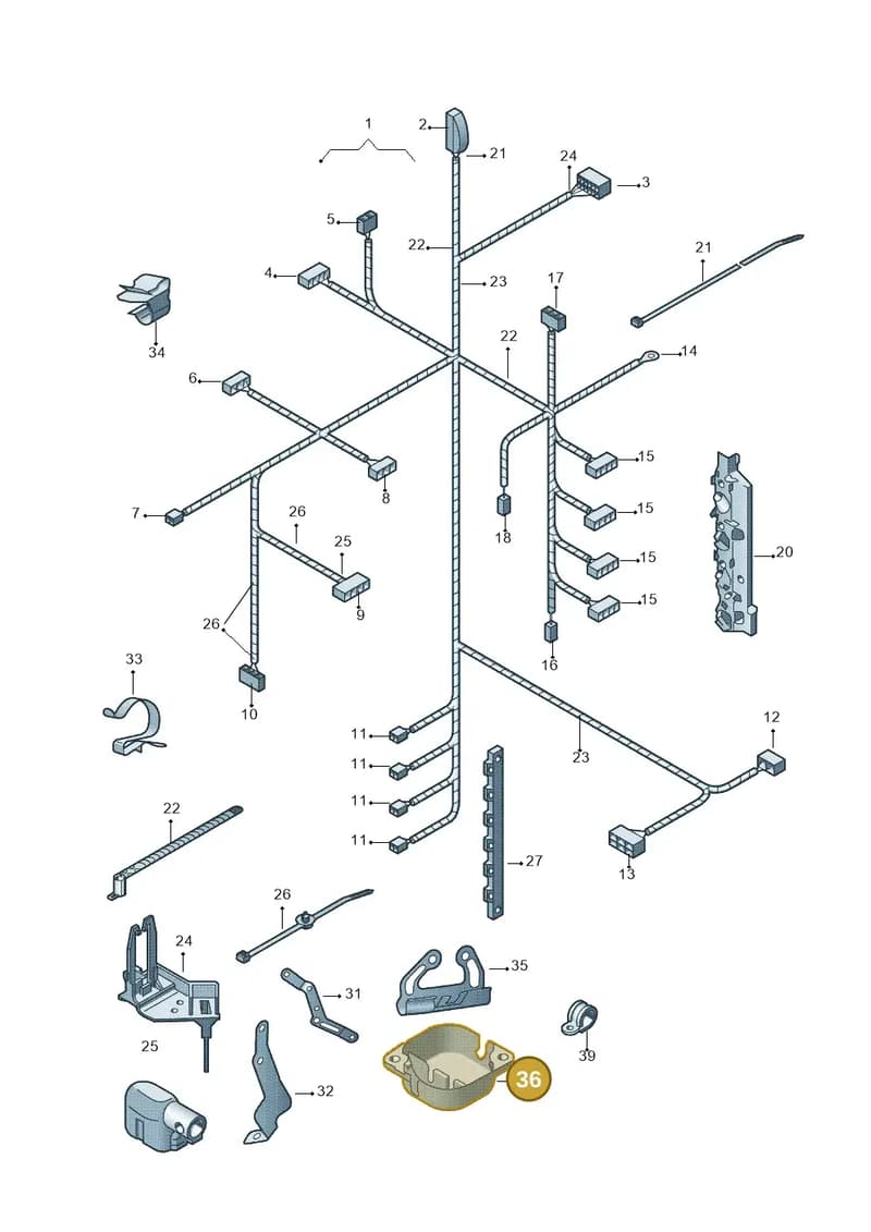 1J0971830P — SEAT IBIZA                  06> (2005-) diagram 481971100, position 36
