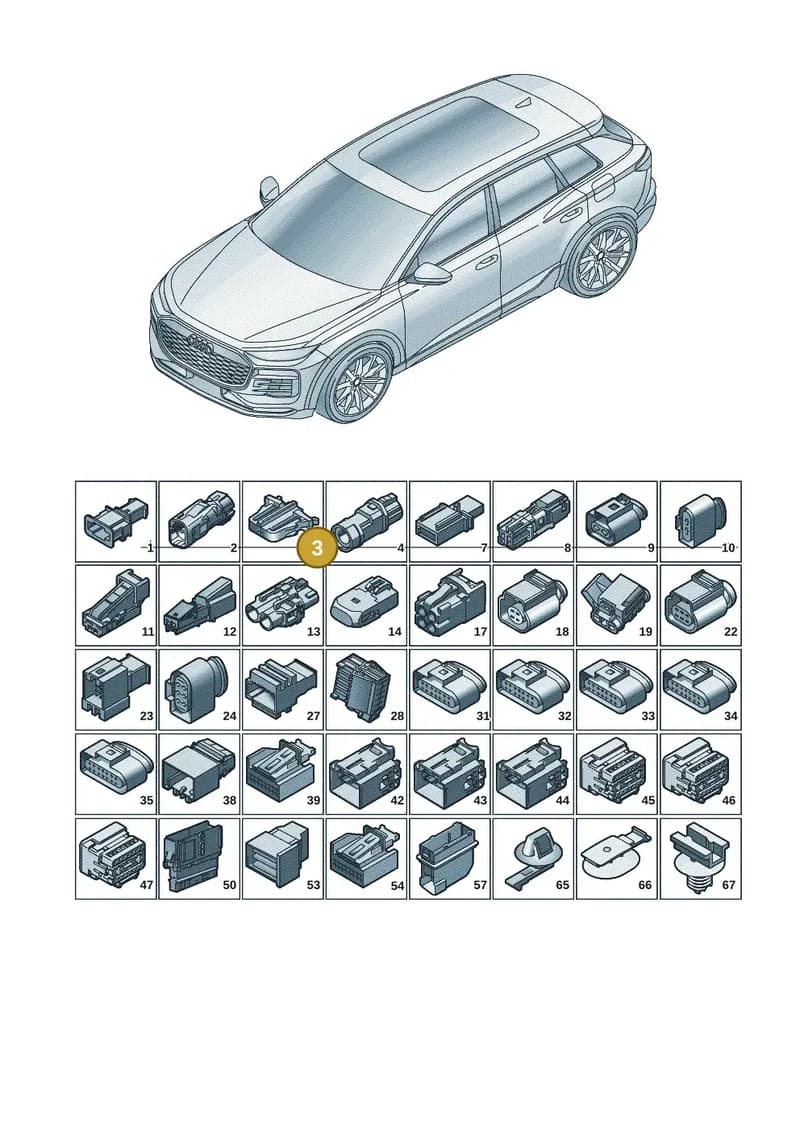 1J0972751 — Audi Q6 e-tron (2023-2025) diagram f5s971820, position 3