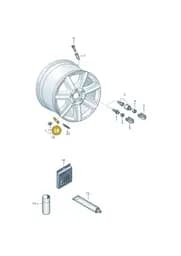 1K0601181B Volkswagen Balancer Weight