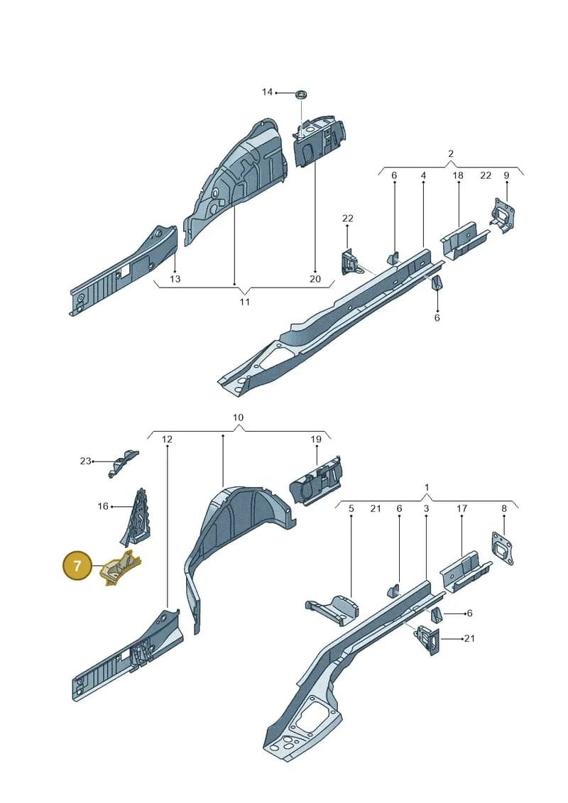 1K0813174 — SEAT TOLEDO                 05> (2004-) diagram 451803200, position 7
