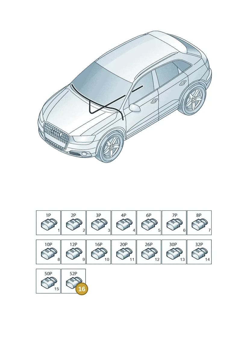 1K0937702D — Audi Q3 1.4 (2016-) diagram 728971820, position 16