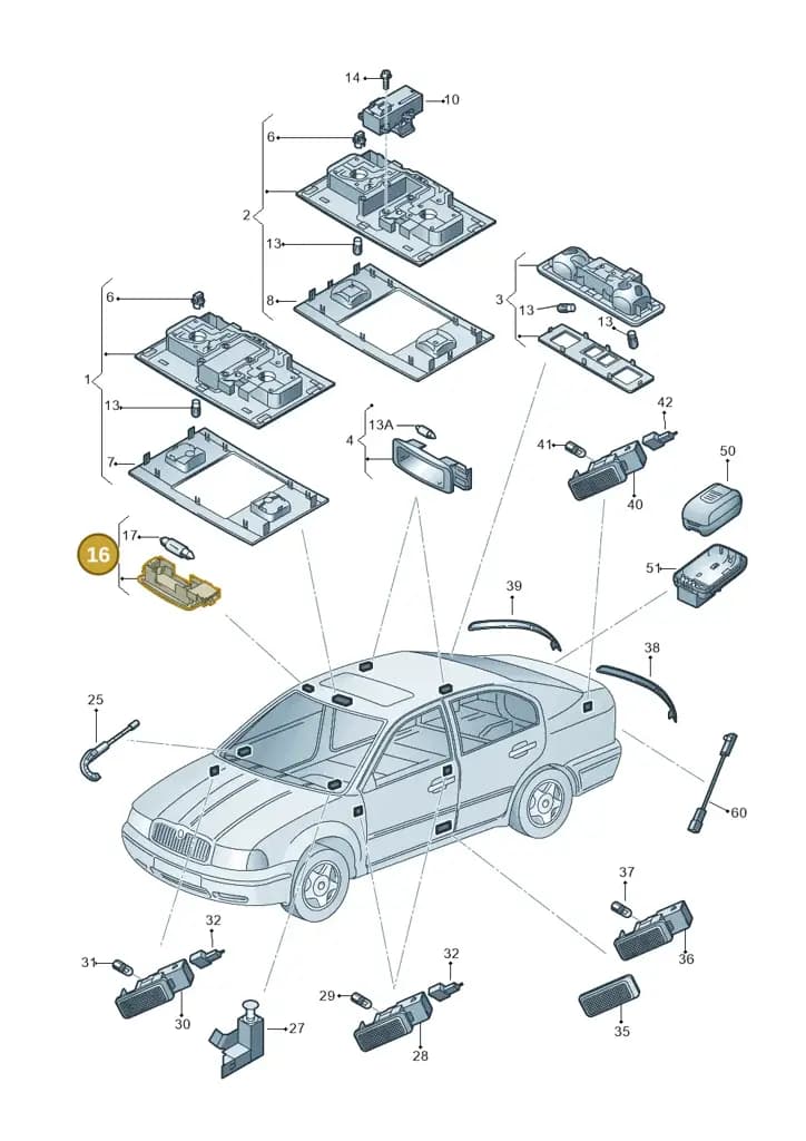 1K09471099B9 — Skoda Kodiaq (2018-2022) diagram 851947000, position 16