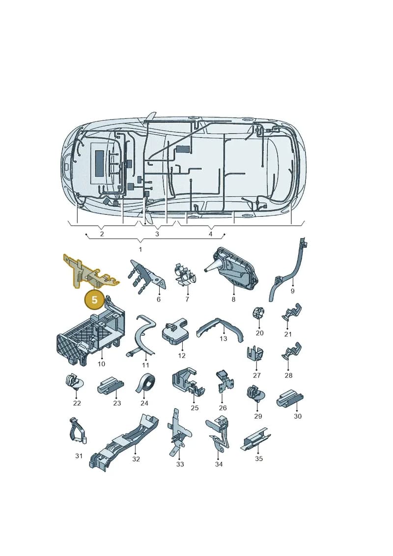 1K0971858BM — SEAT Altea XL (2013-) diagram 418971830, position 5