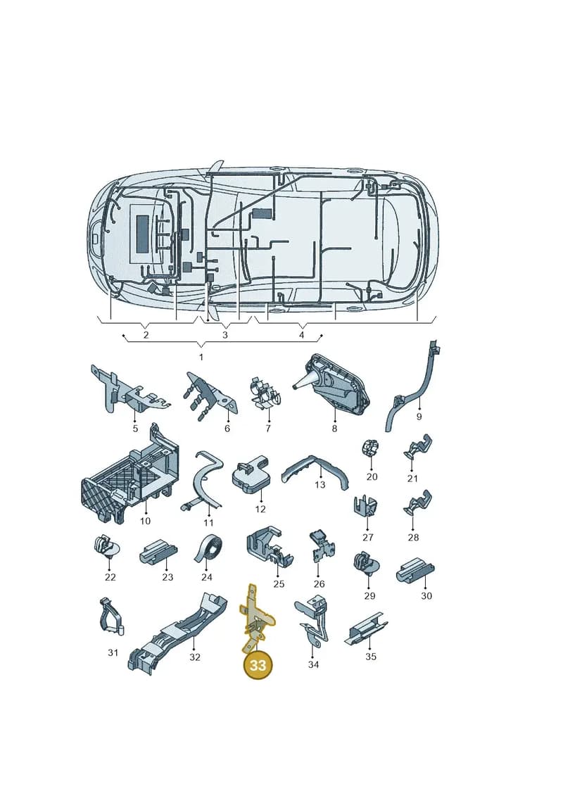 1K0971858G — SEAT Altea XL (2013-) diagram 418971830, position 33