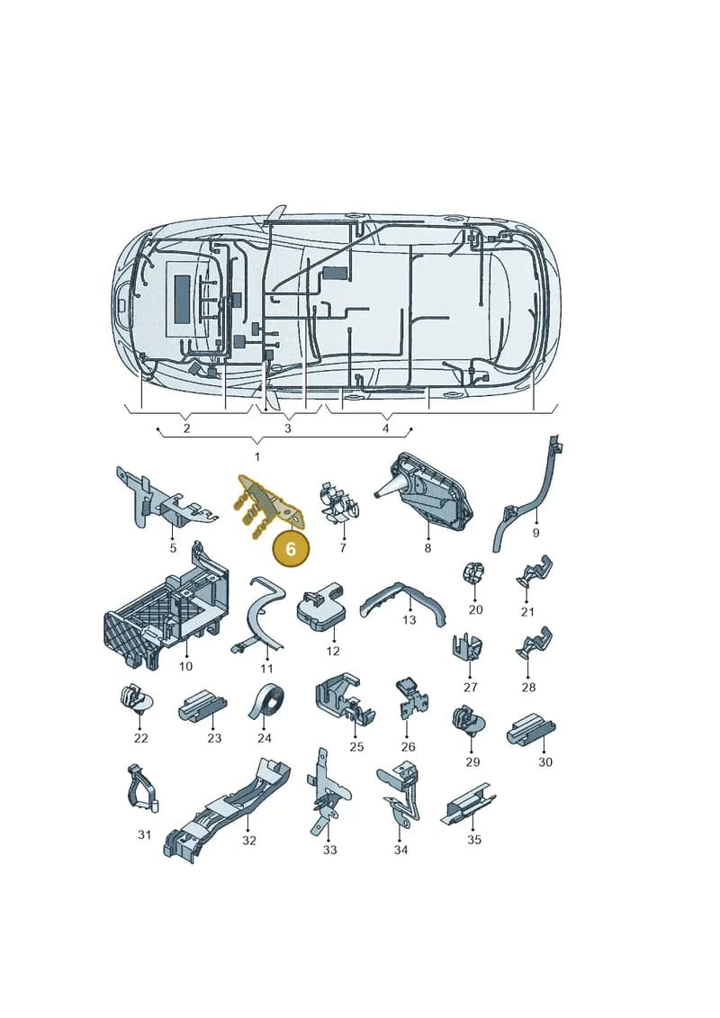 1K0971860B — SEAT Altea XL (2013-) diagram 418971830, position 6