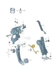 1K2721913N Volkswagen Crash Member