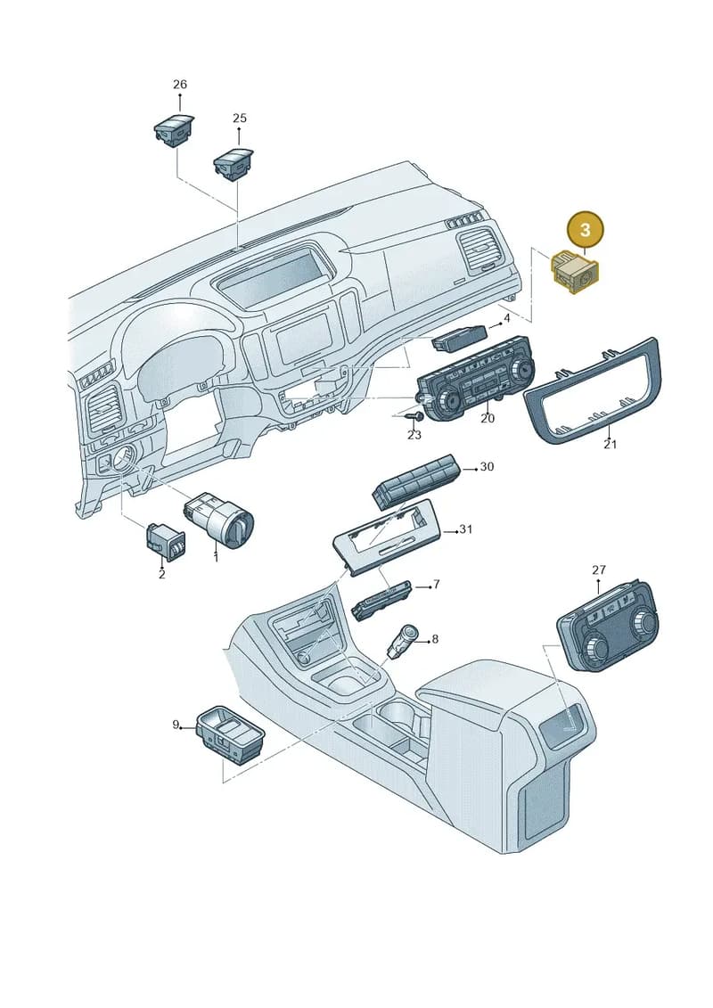 1K8919237WGI — SEAT Alhambra (2015-2022) diagram 689941500, position 3