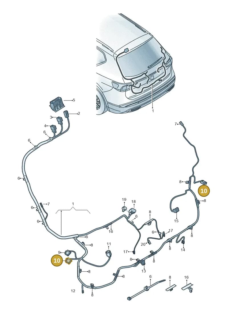 1K8972928A — SEAT Tarraco (2018-2024) diagram 591972082, position 10