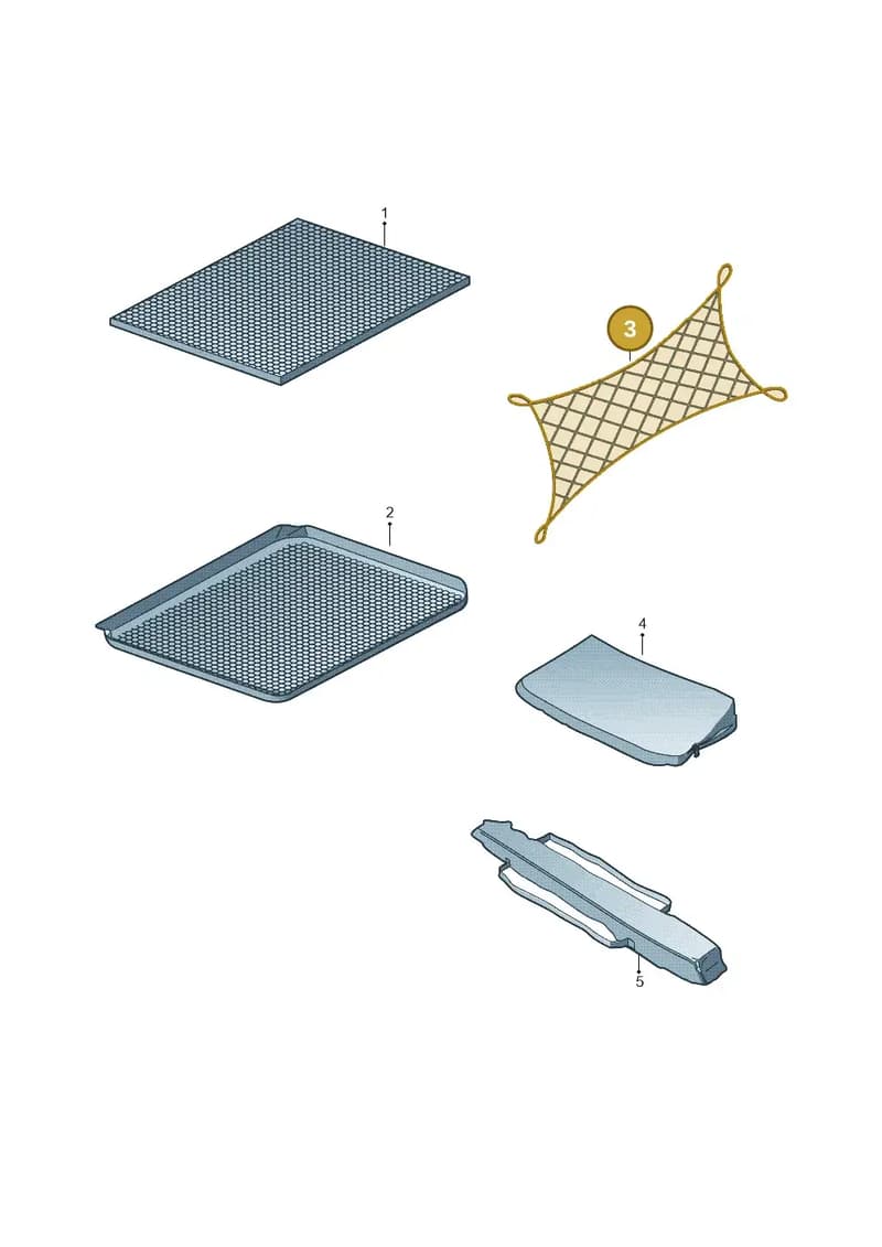 1K9065111 — Volkswagen T-Roc Cabriolet (2019-2025) diagram 449071500, position 3
