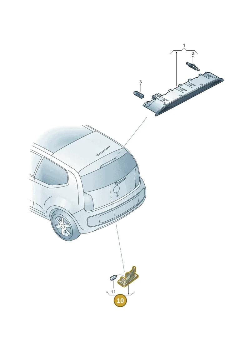 1K9943021D — Skoda Fabia (2014-2022) diagram 797943000, position 10